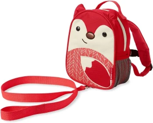 Детский рюкзак с ремешком безопасности Skip Hop Zoo Fox, 19x8x23 см купить в Кишиневе. Фото 1