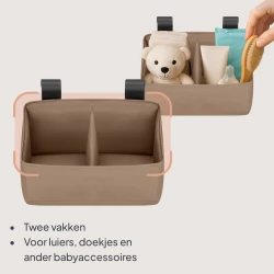 Organizator scutece Lionelo Sidepocket Small Beige cumpăra în Chișinau. Foto 7