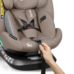 Scaun auto 40-150 cm (i-Size) Isofix Lionelo Bastiaan One Beige Sand, rotativ 360 cumpăra în Chișinau. Foto 9
