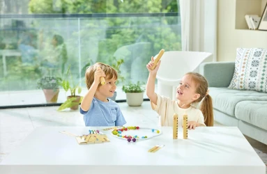 Настольная игра Hape Bamboo Rapido купить в Кишиневе. Фото 3