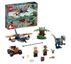 Конструктор Lego Jurassic World "Велоцираптор: спасение на биплане" (101 дет.) купить в Кишиневе. Фото 3