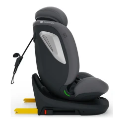 Scaun auto 40-150 cm (i-Size) Isofix KinderKraft I-Grow 2 Plus, gri, rotativ 360 cumpăra în Chișinau. Foto 3