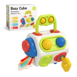 Busy Cube Genius Montessori senzorial pentru copii cumpăra în Chișinau. Foto 1