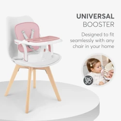 Стул для кормления Kikkaboo Chewy Pink купить в Кишиневе. Фото 4
