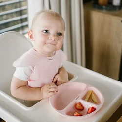Нагрудник из силикона BabyOno Pink купить в Кишиневе. Фото 5