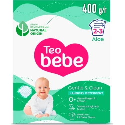 Стиральный порошок Teo Bebe Gentle & Clean Aloe Vera, 400 г купить в Кишиневе. Фото 1