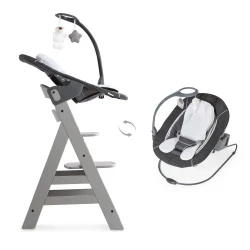 Качалка Hauck Alpha Bouncer Deluxe 2 in 1 Melange Grey купить в Кишиневе. Фото 4