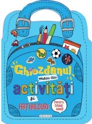 Carte Ghiozdanul meu cu activități și abțibilduri pentru băieți cumpăra în Chișinau. Foto 1