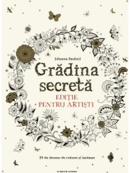 Carte de colorat Grădina secretă. Ediție pentru artiști cumpăra în Chișinau. Foto 1