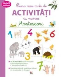 Carte Prima mea carte de activități cu numere. Montessori cumpăra în Chișinau. Foto 1