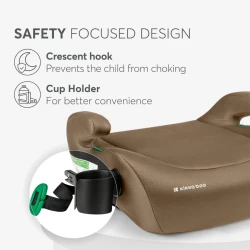 Inaltator auto-buster 125-150 cm (i-Size) Isofix KikkaBoo i-Tip 2 Beige cumpăra în Chișinau. Foto 4