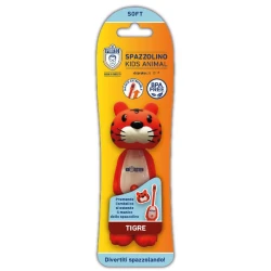 Детская зубная щётка Dr. Protec Kids Animal Тигр (3 лет+) купить в Кишиневе. Фото 1