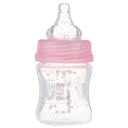 Бутылочка для кормления из полипропиленa BabyOno 120 мл Розовый купить в Кишиневе. Фото 2