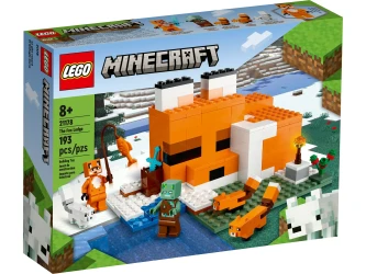 Set construcție LEGO Minecraft The Fox Lodge, 193 elemente  cumpăra în Chișinau. Foto 1