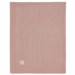 Пледик Jollein Cosy Knit Wild Rose, 100x150 см купить в Кишиневе. Фото 1