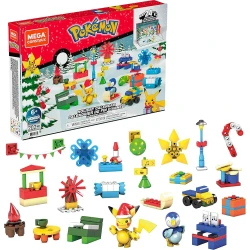 Set constructie Mattel Holiday Calendar Pokemon, 225 elemente cumpăra în Chișinau. Foto 1
