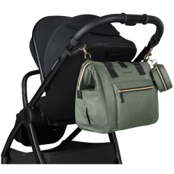 Geanta pentru mame KikkaBoo Maxi Army Green cumpăra în Chișinau. Foto 9