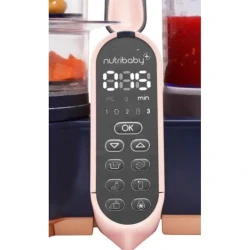 Aparat de gatit robot de bucătărie multifuncțional 5 in 1 Babymoov Nutribaby (+) XL Blue cumpăra în Chișinau. Foto 5