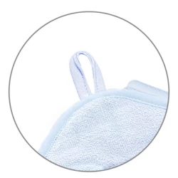 Банное полотенце BabyOno Bunny Blue, 100x100 см купить в Кишиневе. Фото 3