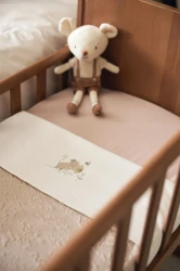 Простыня для детской кроватки Jollein Dreamy Mouse, 120x150 см купить в Кишиневе. Фото 3