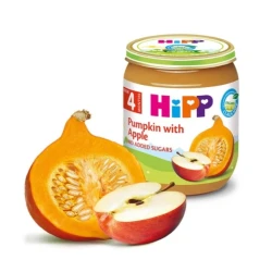 Пюре HiPP Тыква и яблоки (4 мес+), 125 г купить в Кишиневе. Фото 1