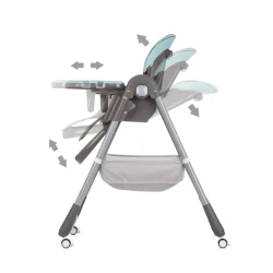 Scaun pentru hrănire Chipolino First Spoon Teal cumpăra în Chișinau. Foto 6