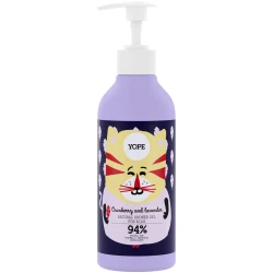 Gel de dus pentru copii Yope Cranberry and Lavender, 400 ml cumpăra în Chișinau. Foto 1