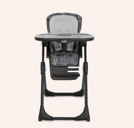 Стульчик для кормления 2 в 1 Joie Mimzy Recline ABC Charcoal купить в Кишиневе. Фото 5