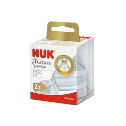 Соска силиконовая NUK Nature средний поток 0-6 мес купить в Кишиневе. Фото 1