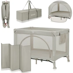 Кроватка манеж Lionelo Laura Beige Sand купить в Кишиневе. Фото 21