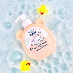 Гель для душа и шампунь для детей 2 в 1 Beautyderm Kids, 300 мл купить в Кишиневе. Фото 3
