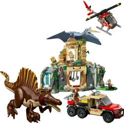 Конструкторы Lego Jurassic World Spinosaurus & Quetzalcoatlus Air Mission, 984 элемента купить в Кишиневе. Фото 3