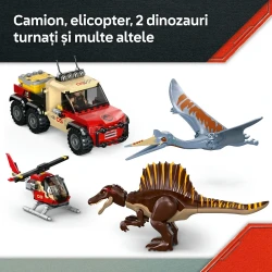 Конструкторы Lego Jurassic World Spinosaurus & Quetzalcoatlus Air Mission, 984 элемента купить в Кишиневе. Фото 7