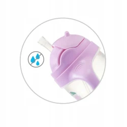 Cană cu pai BabyOno (6+ luni) 240 ml Violet cumpăra în Chișinau. Foto 8