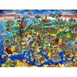 Пазл Anatolian European World, 1500 элементов купить в Кишиневе. Фото 2