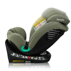 Детское автокресло 0-36 кг (I-Size) ISOFIX Lionelo Bastiaan One Green Olive, поворотное 360 купить в Кишиневе. Фото 8