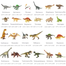 Набор фигурок динозавров Mideer, 24 шт. купить в Кишиневе. Фото 2