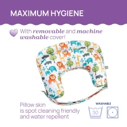 Perna pentru alaptare Chicco Boppy Deluxe Confetti cumpăra în Chișinau. Foto 8