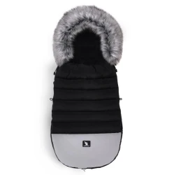Husă de iarnă pentru cărucior Cottonmoose Alaskan Footmuf Grey, 110x50 cm cumpăra în Chișinau. Foto 1