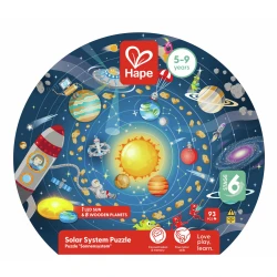 Puzzle Hape Planeta Solară, 93 elemente cumpăra în Chișinau. Foto 1