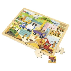 Puzzle din lemn Viga Șantier, 48 elemente cumpăra în Chișinau. Foto 3