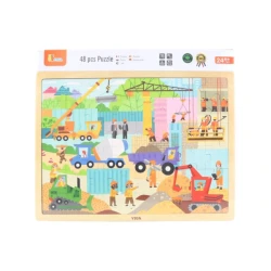 Puzzle din lemn Viga Șantier, 48 elemente cumpăra în Chișinau. Foto 2