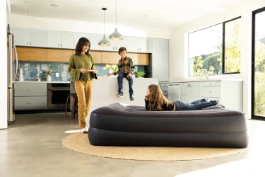 Saltea gonflabilă Intex Velur Pillow Rest Raised cu tetieră și pompă electrică încorporată 220 V cumpăra în Chișinau. Foto 5