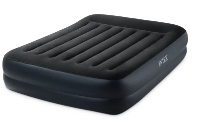 Saltea gonflabilă Intex Velur Pillow Rest Raised cu tetieră și pompă electrică încorporată 220 V cumpăra în Chișinau. Foto 1