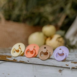 Suzetă rotundă din latex Bibs Colour Papaya 0-6 luni cumpăra în Chișinau. Foto 4