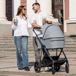 Cărucior 3 în 1 KikkaBoo Chiara Black cumpăra în Chișinau. Foto 5