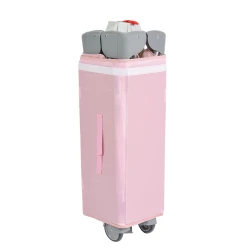 Манеж-кровать 2 в 1 Moni Indiana Pink купить в Кишиневе. Фото 8