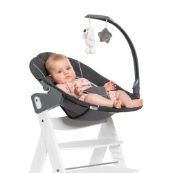 Качалка Hauck Alpha Bouncer Deluxe 2 in 1 Melange Grey купить в Кишиневе. Фото 2