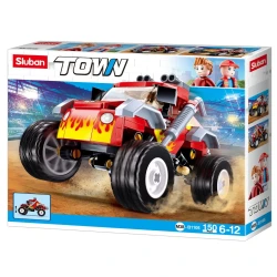 Set construcție Sluban SUV roșu, 150 elemente cumpăra în Chișinau. Foto 1