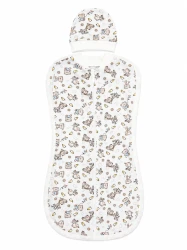 Set cocon + căciulă PernaMea Teddy Ivory (0-3L) cumpăra în Chișinau. Foto 1
